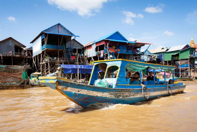 Get from Phnom Penh to Siem Reap by Boat