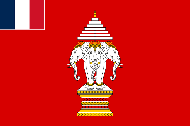 The flag of Luang Phrabang