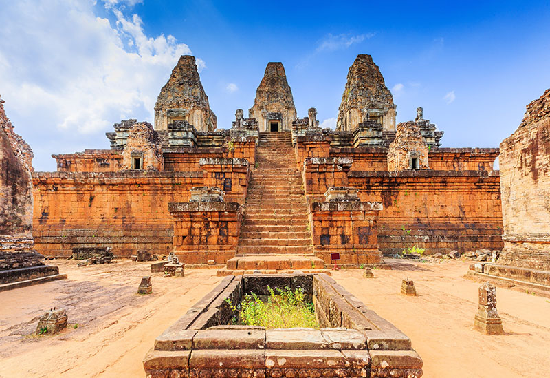 The Pre Rup temple is one of the oldest temples in Siem Reap.