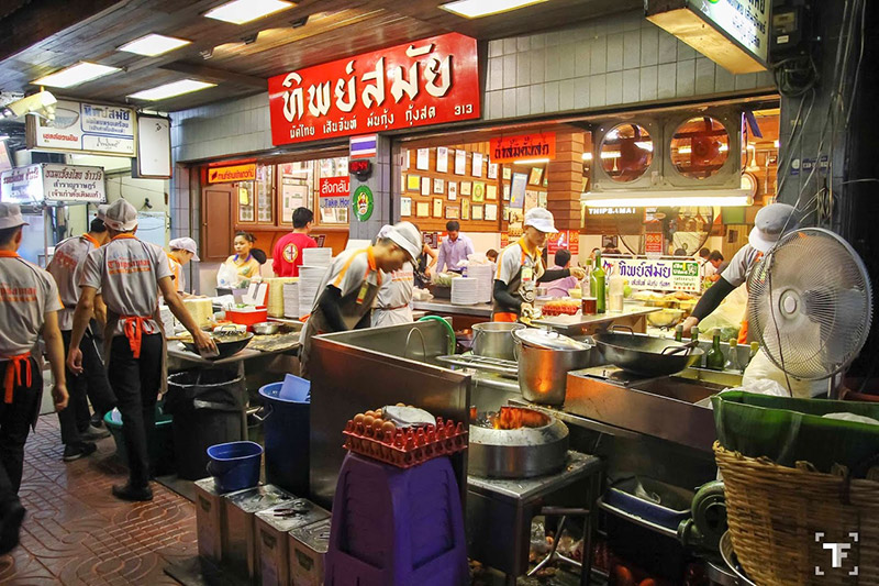 Thip Samai Pad Thai restaurant in Bangkok