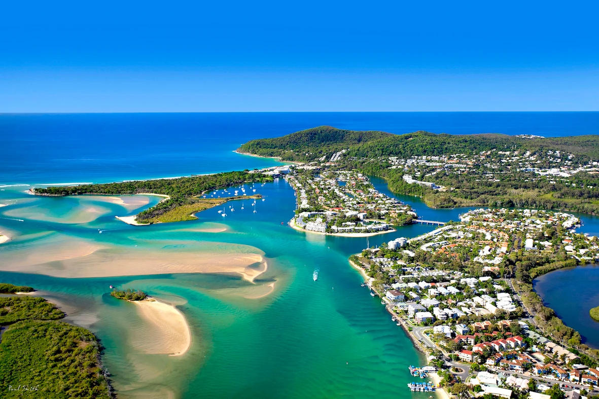 Noosa town in Queensland, Australia