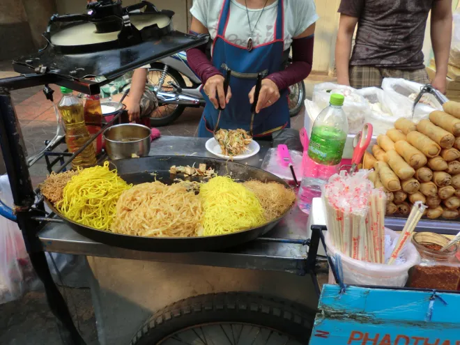Pad Thai, a Global Street Food Dish 