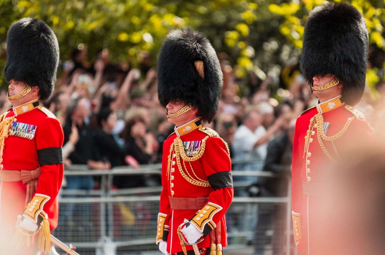 Changing of the Guard Ceremony  at Buckingham Palace