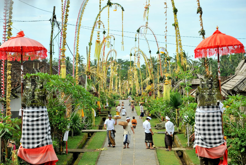 Galungan Indonesian festival 