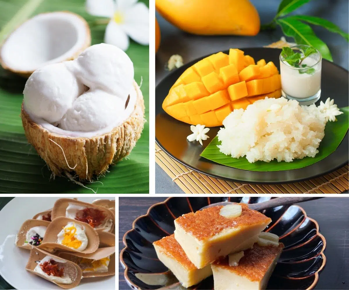 There is a long list of famous Thai desserts to choose from.
