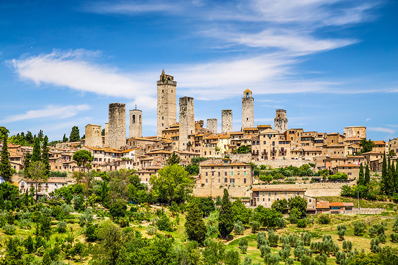 San Gimignano - a UNESCO World Heritage Site.