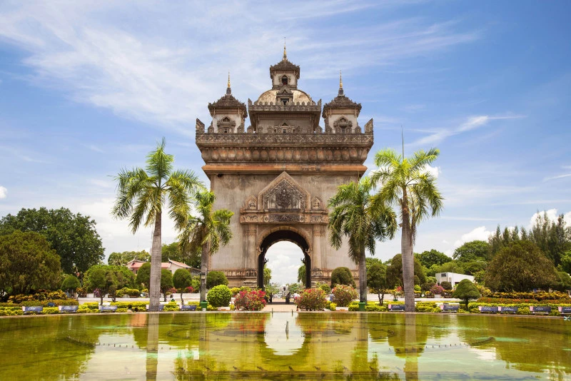  Triumphal Arch of Laos