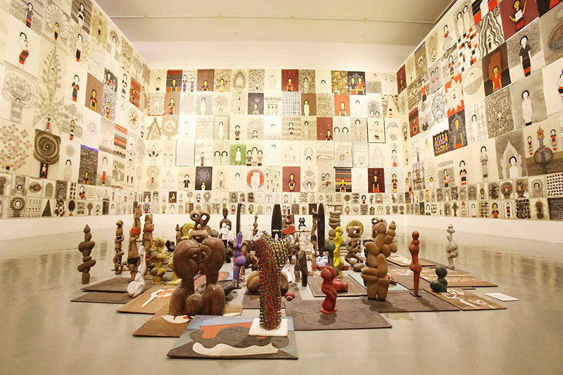 A contemporary exhibition in Bangkok Art and Culture Center