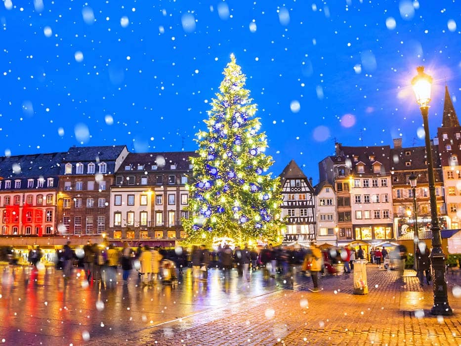 The cultural, cuisine and tradition through Europe Christmas markets