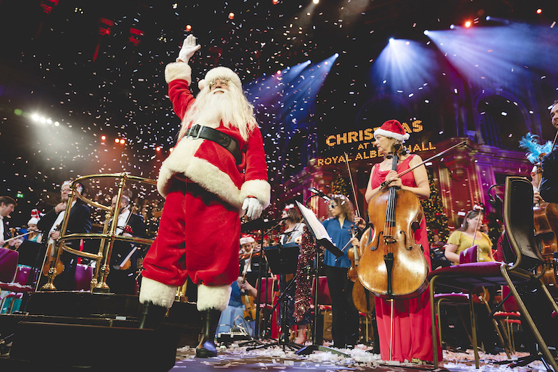 Father Christmas at the Royal Albert Hall 
