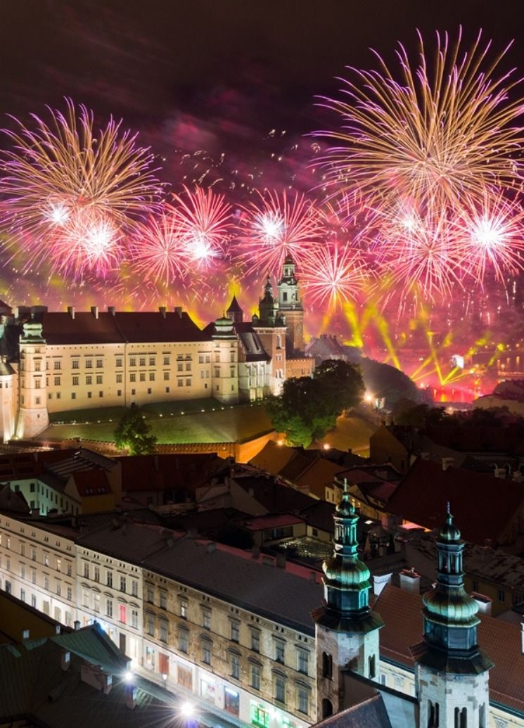 celebrate New Year's Eve in Krakow