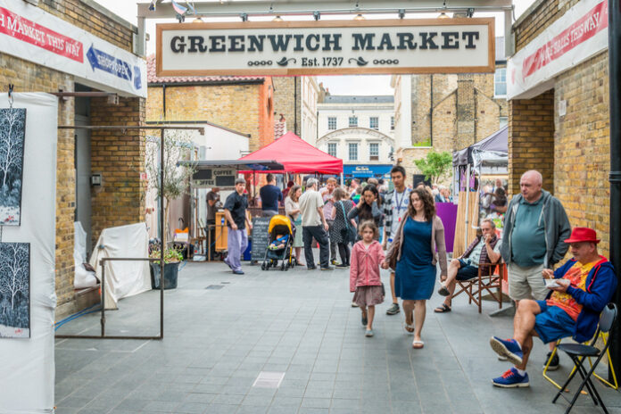 Greenwich Market - one of less touristy markets in London