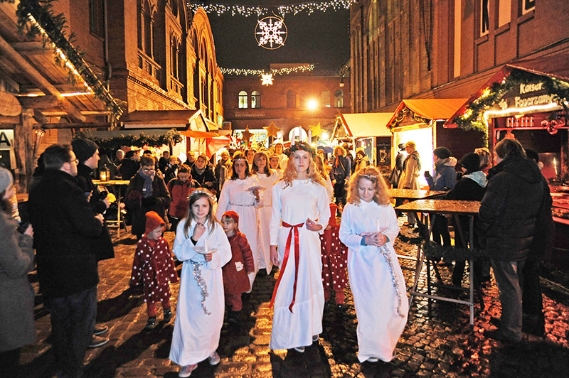 Scandinavian atmosphere from A to Z in Lucia Christmas Market, Berlin