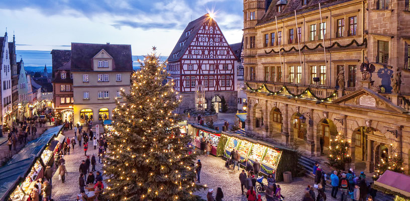 Rothenburg ob der Tauber, the best beautiful Christmas markets in Germany