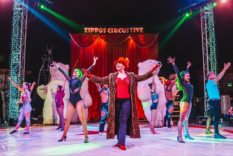 Entry tickets are limited so please book early if you want to see the Zippos Christmas Circus show! 