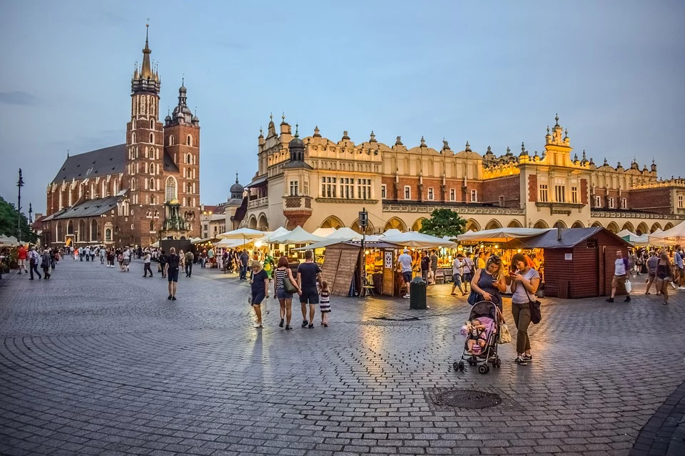 Krakow Christmas market is the largest on the European continent.