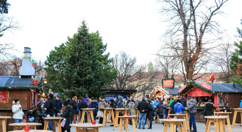 Christmas Market at the Old General Hospital Vienna