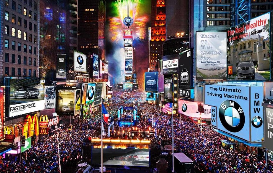 Celebrate New Year's Eve in Times Square