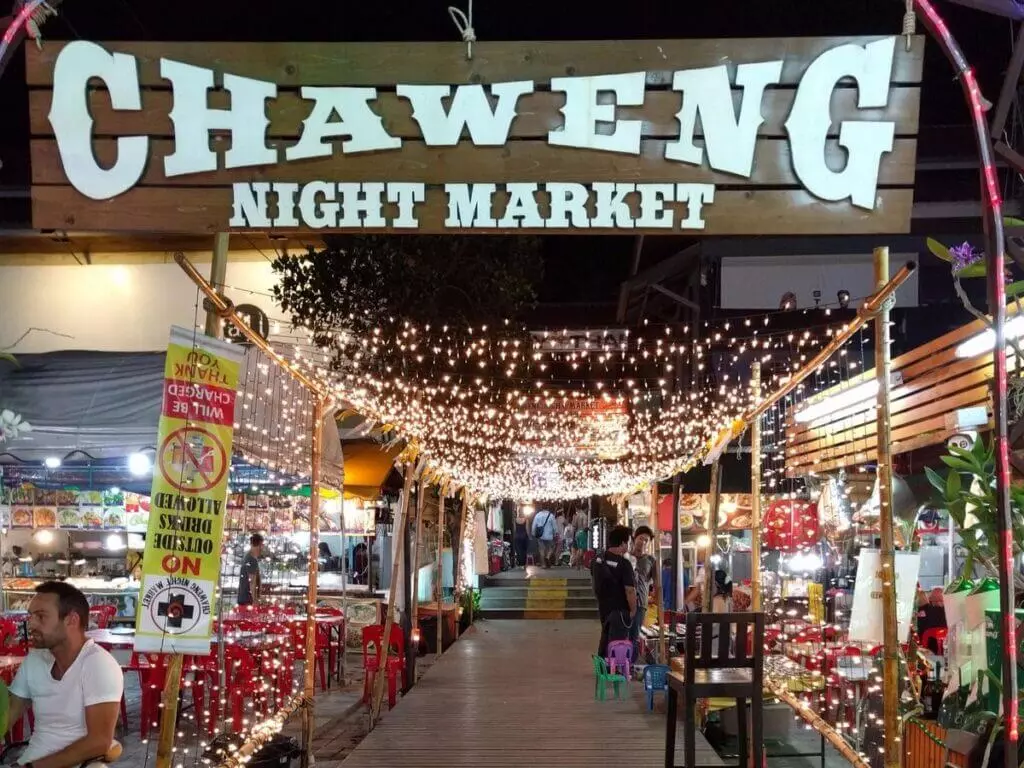 Chaweng Night Market Koh Samui 