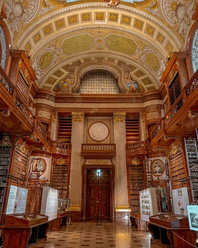 Austrian National Library - most beautiful libraries in Europe