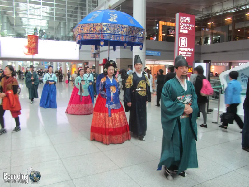 The Walk of the Joseon Royal Family show in Incheon International Airport 