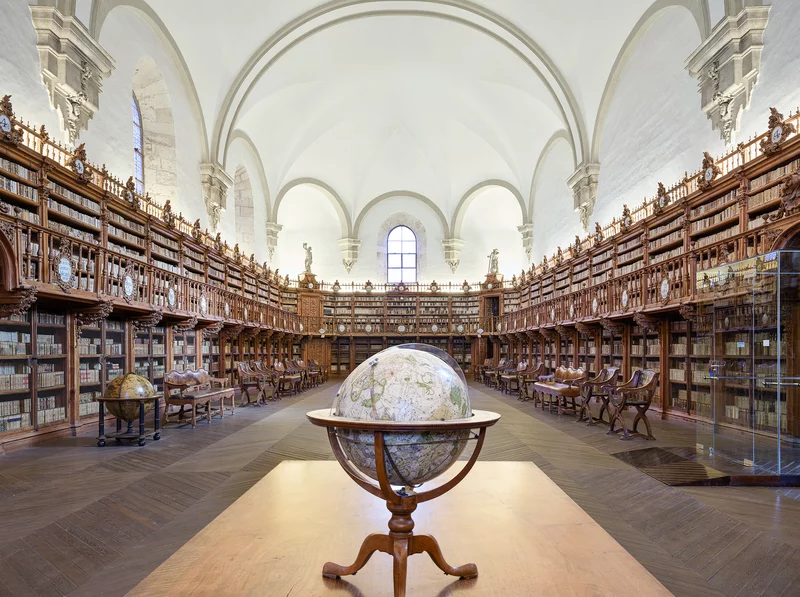 The Historical Library University of Salamanca, Spain
