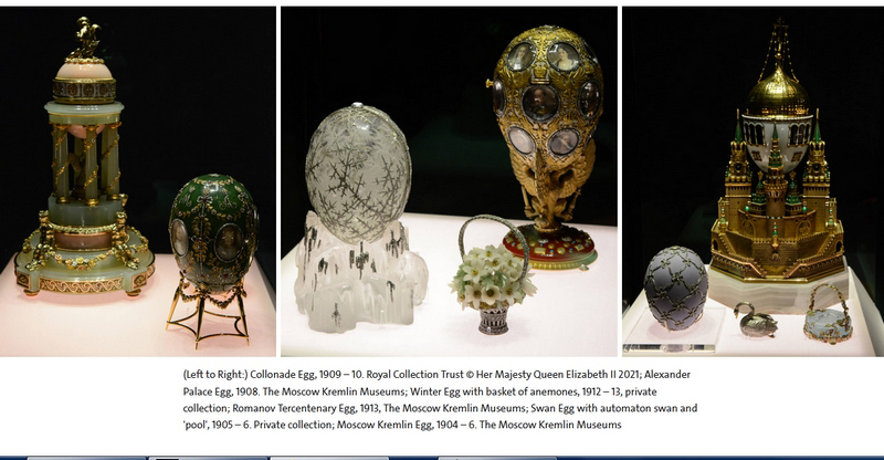 Largest collection of legendary Fabergé Imperial Easter Eggs on display in London