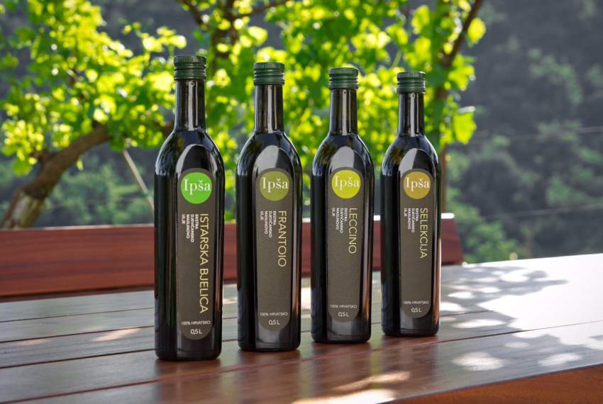 Extra virgin olive oil of the Slovenian Istria